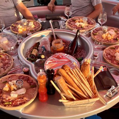 tapas corsica bbq boat